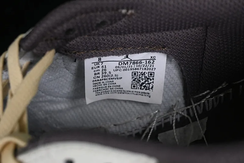 All categories Air Jordan Jordan series basketball shoes Air Jordan 1 Low B1 special price Travis Scott x Air Jordan 1 Low OG AJ1 Joe 1 undercut low DM7866-162